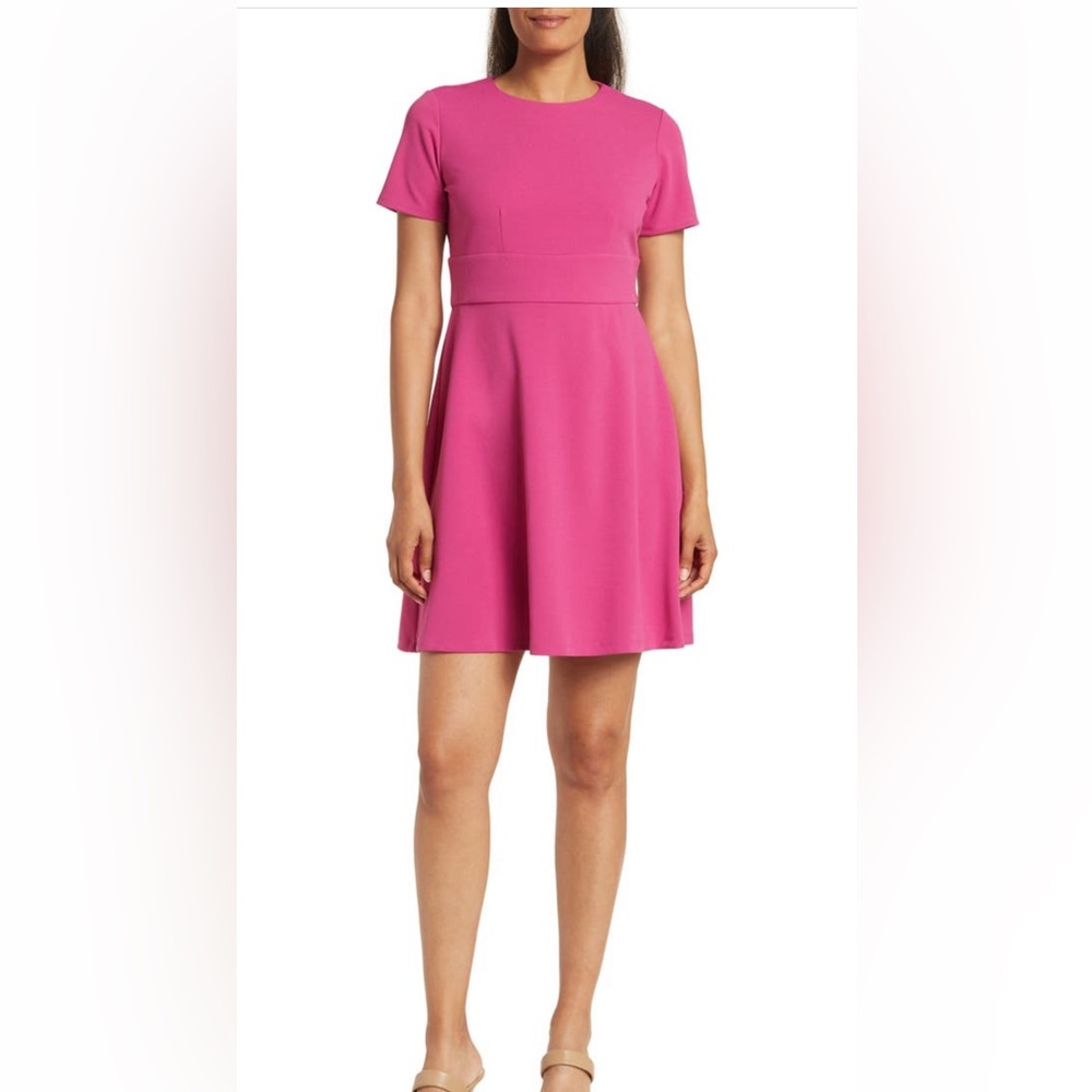NWT Maggie London scuba fit flare dress size 14